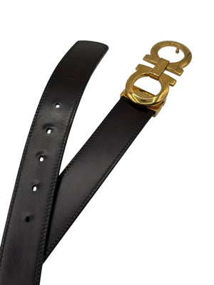 Salvatore Ferragamo Reversible Gancini Leather Belt – Size 38"(L/XL)