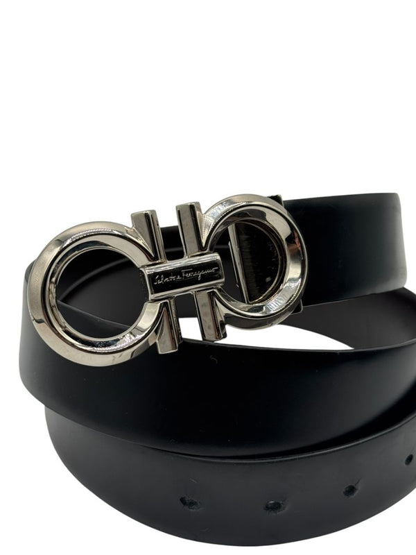 Salvatore Ferragamo Reversible Gancini Leather Belt – Size 38"(L/XL)