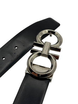 Salvatore Ferragamo Reversible Gancini Leather Belt – Size 38"(L/XL)