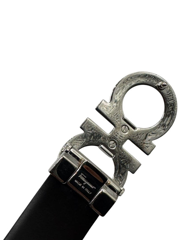 Salvatore Ferragamo Reversible Gancini Leather Belt – Size 38"(L/XL)