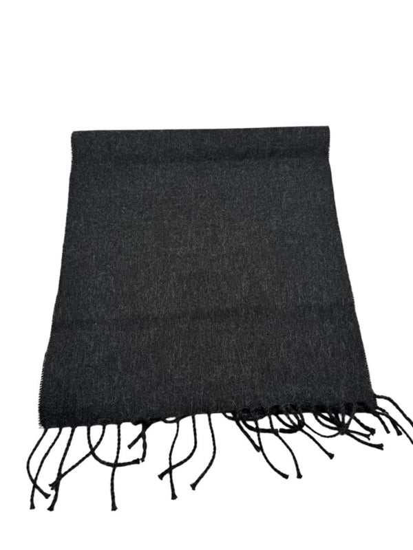 MFH by Carlos Pumayalli Charcoal Baby Alpaca Scarf – Made in Peru