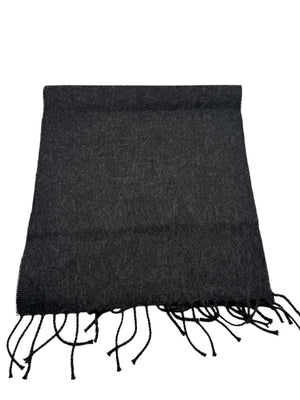 MFH by Carlos Pumayalli Charcoal Baby Alpaca Scarf – Made in Peru