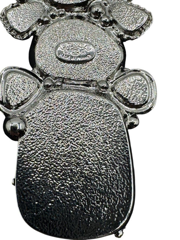 Chanel Fall 2008 Oversized Maltese Cross Gripoix Cabochon Brooch Pin