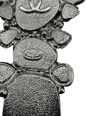 Chanel Fall 2008 Oversized Maltese Cross Gripoix Cabochon Brooch Pin