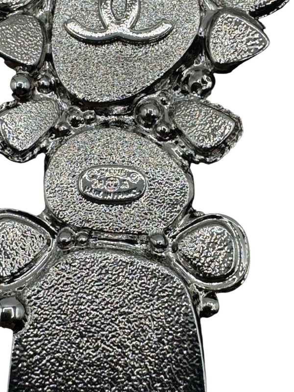 Chanel Fall 2008 Oversized Maltese Cross Gripoix Cabochon Brooch Pin