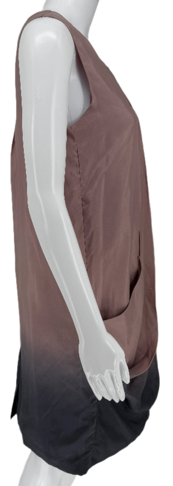 Marni Ombré Draped Silk Dress – Very Good Preowned Condition – 100% Silk