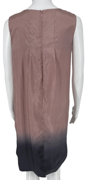 Marni Ombré Draped Silk Dress – Very Good Preowned Condition – 100% Silk