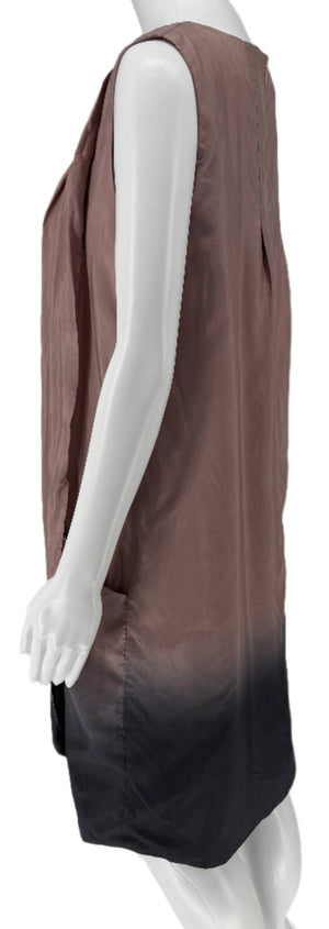 Marni Ombré Draped Silk Dress – Very Good Preowned Condition – 100% Silk