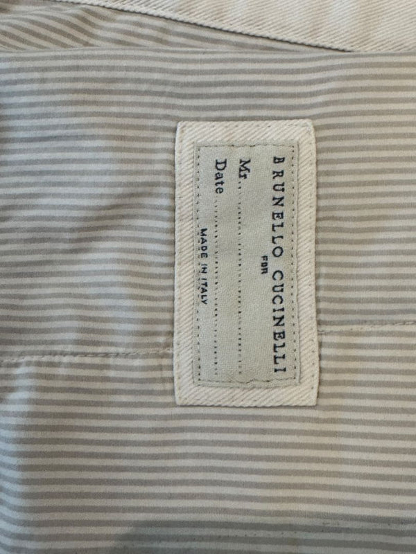 Brunello Cucinelli Luxury Cotton Denim Jacket Mens Size 60