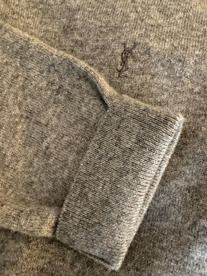 Mens Saint Laurent Paris 100% Cashmere Sweater – Size L