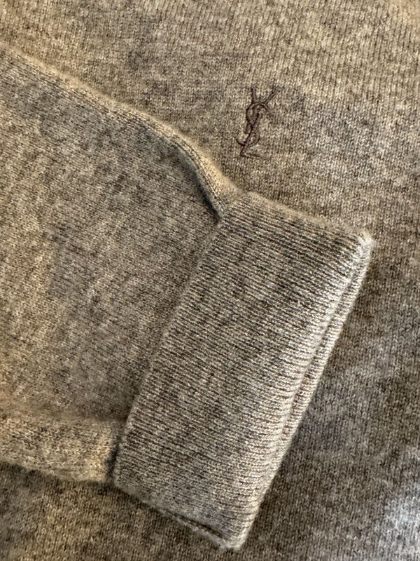 Mens Saint Laurent Paris 100% Cashmere Sweater – Size L