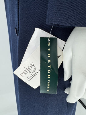 Lauren Ralph Lauren Navy Wool Blend Skirt Suit – Size 6 (NWT)