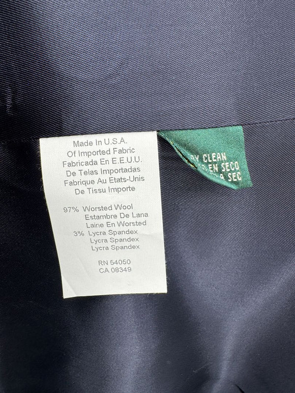 Lauren Ralph Lauren Navy Wool Blend Skirt Suit – Size 6 (NWT)