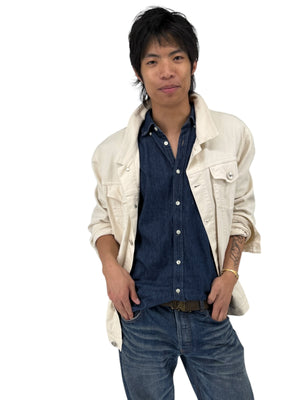 Brunello Cucinelli Luxury Cotton Denim Jacket Mens Size 60