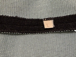 Thierry Mugler Vintage 90's Gray Knit Two-Piece Skirt Suit – Jacket Size L / Skirt Size M