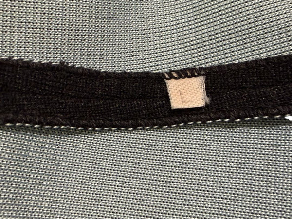 Thierry Mugler Vintage 90's Gray Knit Two-Piece Skirt Suit – Jacket Size L / Skirt Size M