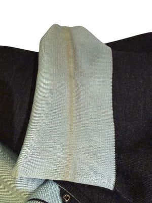 Thierry Mugler Vintage 90's Gray Knit Two-Piece Skirt Suit – Jacket Size L / Skirt Size M