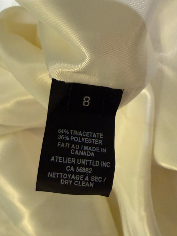 UNTLD Black Lace Two-Piece Skirt Suit – Size 8