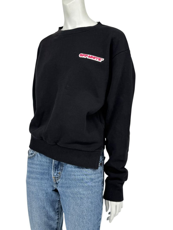Off-White Temperature Crewneck Sweatshirt by Virgil Abloh – Size XS