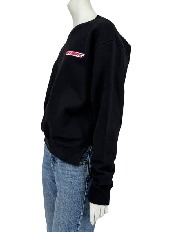 Off-White Temperature Crewneck Sweatshirt by Virgil Abloh – Size XS
