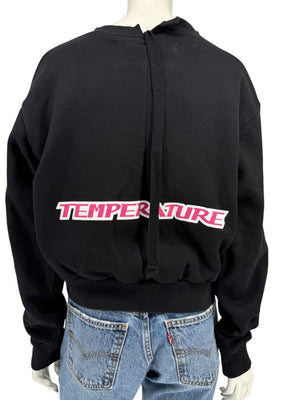 Off-White Temperature Crewneck Sweatshirt by Virgil Abloh – Size XS