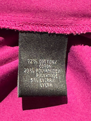 Lafayette 148 New York Sleeveless Cotton Poplin Bow-Collar Blouse – Size 12