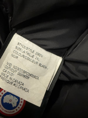 CANADA GOOSE Langford Parka w/ Coyote Fur Hood Color Black Sz XXL