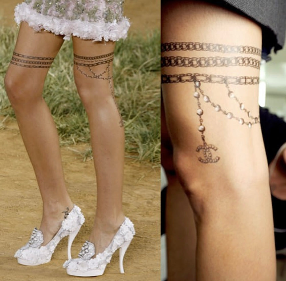 Chanel Les Trompe L’Oeil de Chanel Temporary Skin Art – Spring/Summer 2010