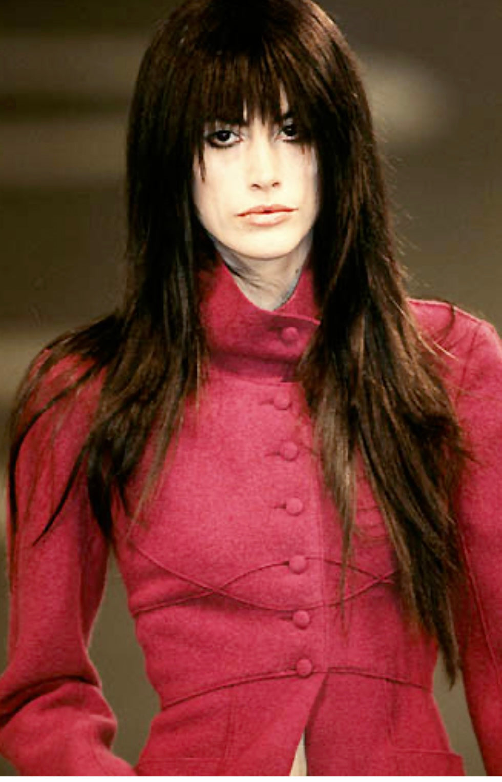 Chanel Fall 1999 Runway Asymmetrical Quilted Maxi Skirt – Size FR 42 (US 8)