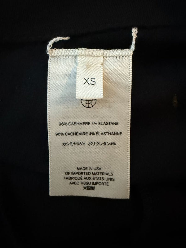 The Row Black Long Sleeve Boat Neck Pullover – Size XS