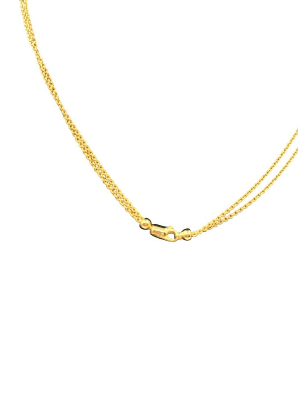 Vintage 14K Gold Concentric Circle Pendant Necklace & Matching Drop Earring Set