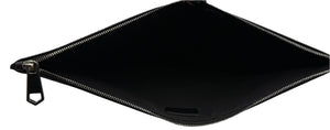 Givenchy Black Leather 'I Feel Love' Medium Clutch