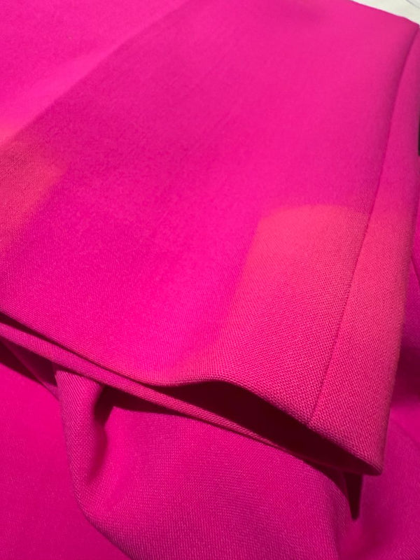 Victoria Victoria Beckham Fuchsia Wool-Blend Tailored Trousers – Size US 10