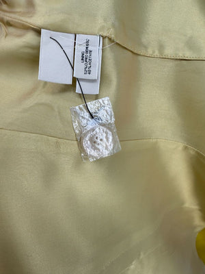 Pauw Amsterdam 2-Piece Silk Peplum Vest & Convertible Wrap – Size 36