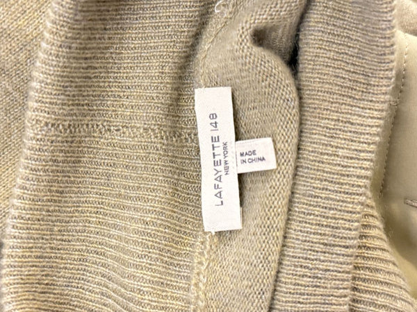 Lafayette 148 New York Cashmere Sweater & Knit Pant Coordinating Set – Size: XL