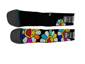Takashi Murakami Flower Box Set Socks – Black – Size L