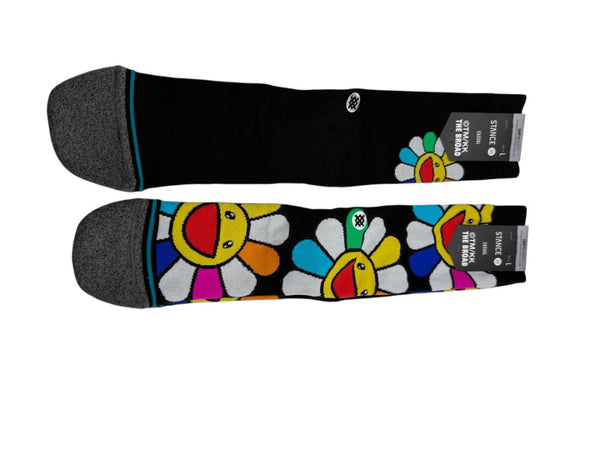 Takashi Murakami Flower Box Set Socks – Black – Size L