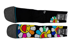 Takashi Murakami Flower Box Set Socks – Black – Size L