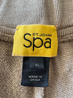 St. John Sport Spa Knit Utility Jacket & Pant Set – Jacket L / Pants XL