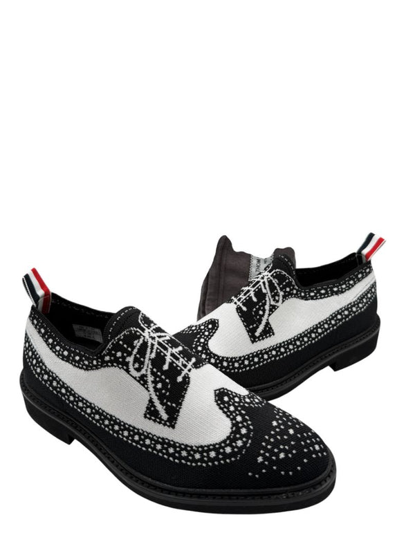 Thom Browne Knit Wingtip Slip-On Brogues – Men’s Size 7 / EU 40