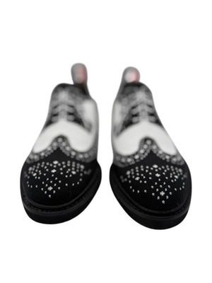 Thom Browne Knit Wingtip Slip-On Brogues – Men’s Size 7 / EU 40
