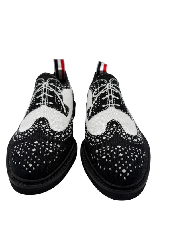 Thom Browne Knit Wingtip Slip-On Brogues – Men’s Size 7 / EU 40