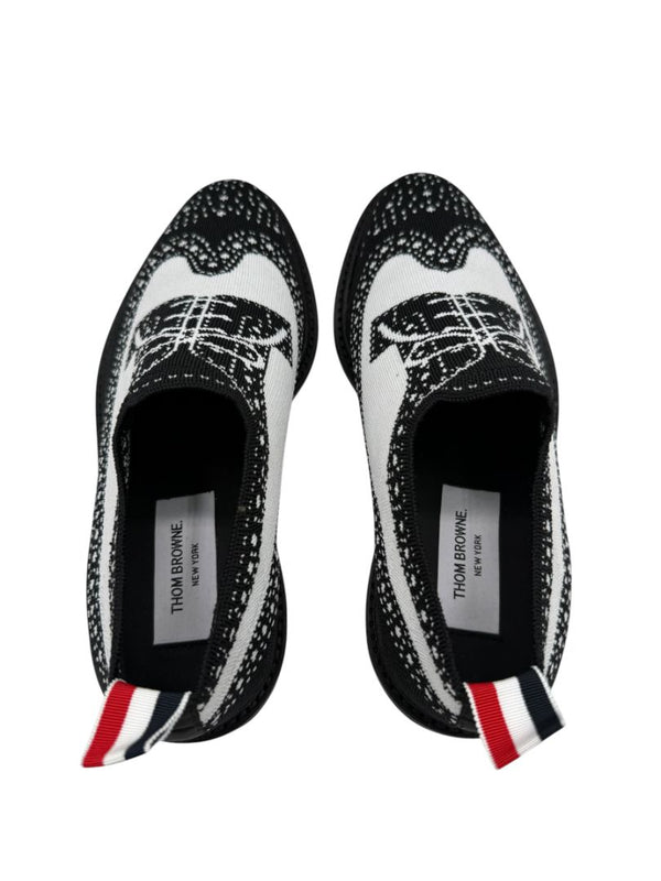 Thom Browne Knit Wingtip Slip-On Brogues – Men’s Size 7 / EU 40