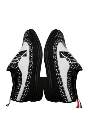 Thom Browne Knit Wingtip Slip-On Brogues – Men’s Size 7 / EU 40