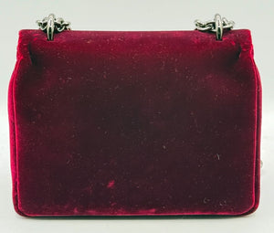Tom Ford Natalia Velvet Shoulder Bag
