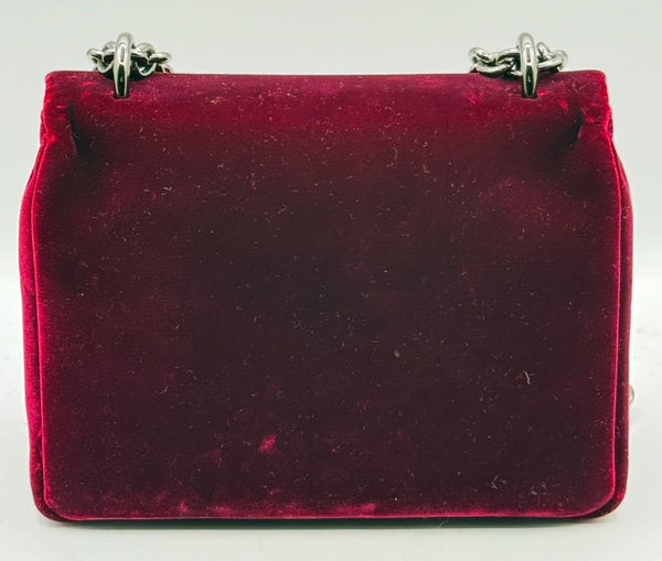 Tom Ford Natalia Velvet Shoulder Bag
