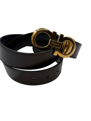 Salvatore Ferragamo Reversible Gancini Leather Belt – Size 38"(L/XL)