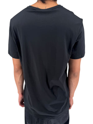 BOSS Hugo Boss Black Slim Fit Crew Neck Logo T-Shirt Mens XXL NWT Cotton Tee