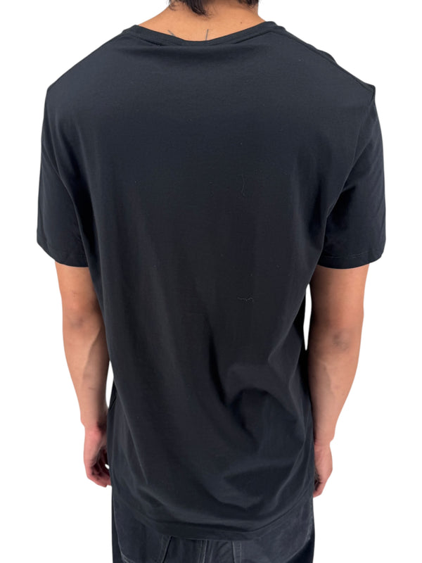 BOSS Hugo Boss Black Slim Fit Crew Neck Logo T-Shirt Mens XXL NWT Cotton Tee