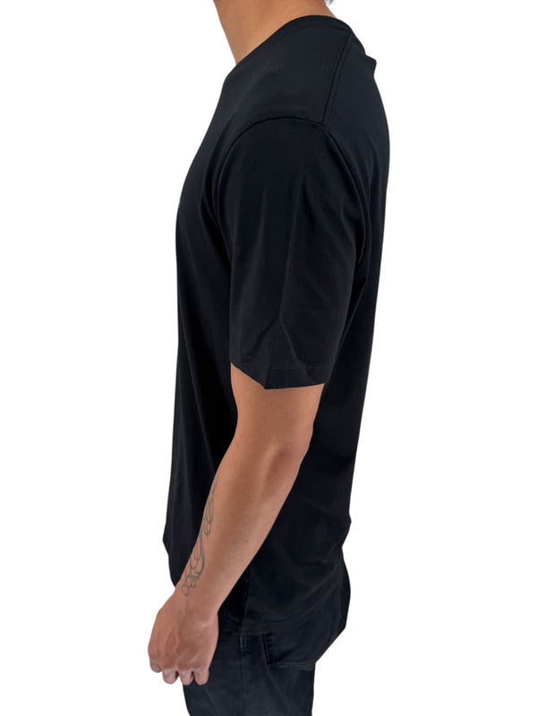 BOSS Hugo Boss Black Slim Fit Crew Neck Logo T-Shirt Mens XXL NWT Cotton Tee